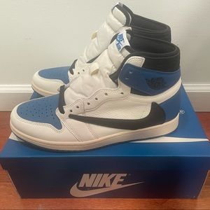 Jordan 1 Fragment X Travis Scott - 1:1 UA - Mens Size 10.5 (New)